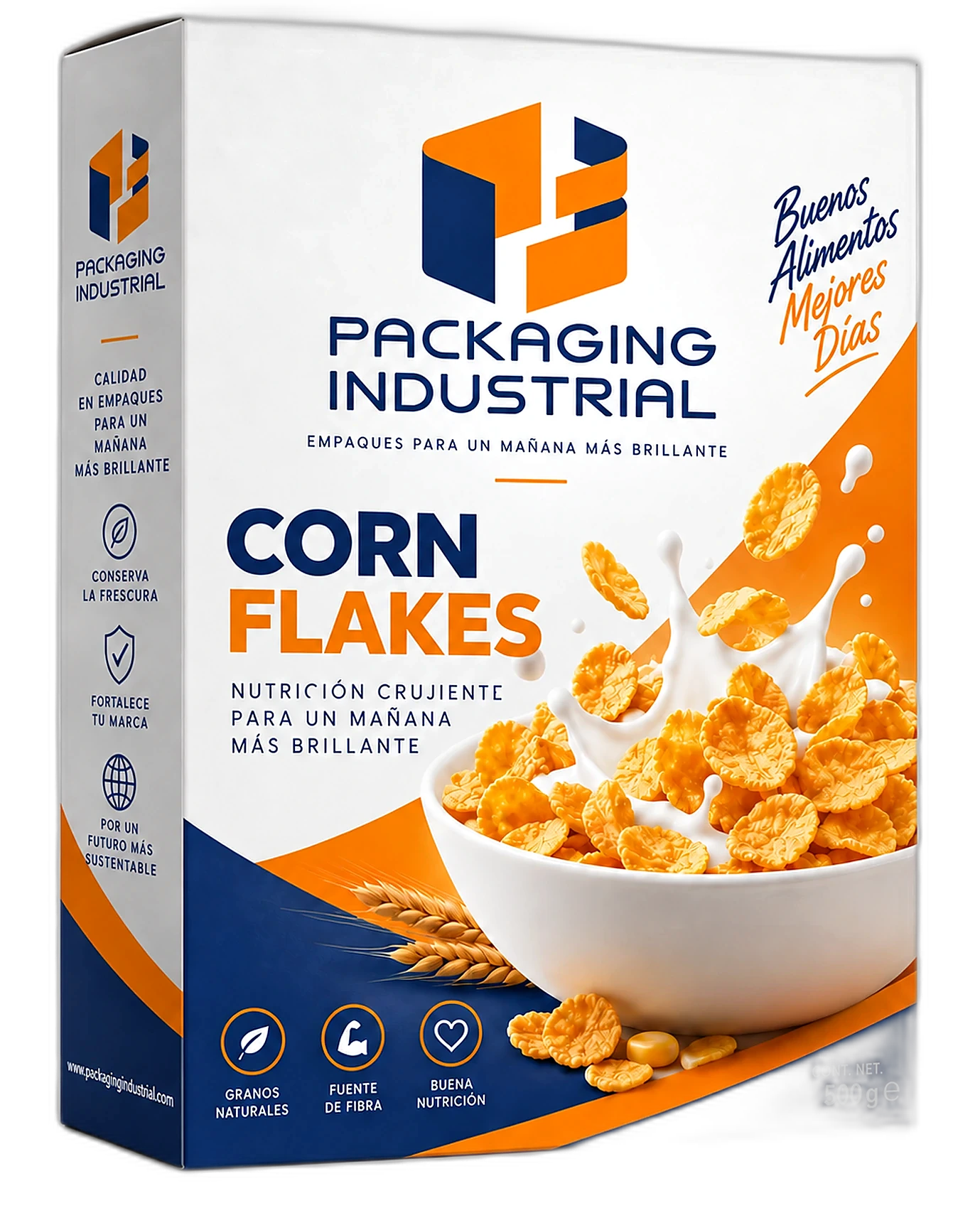 Caja de cereal de Packaging Industrial